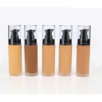 Wholesale Cosmetic 5 Colors Available Custom Makeup Private Label Liquid Foundation